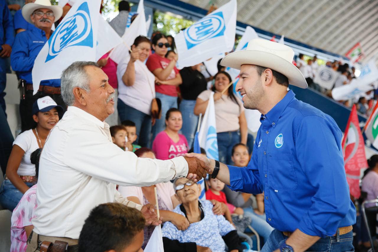 Convoca Marko Cortés a ciudadanos a votar por el PAN para defender Durango y sus municipios