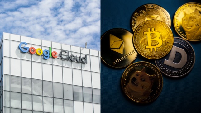 Google aceptará criptomonedas para cobrar sus servicios en la nube