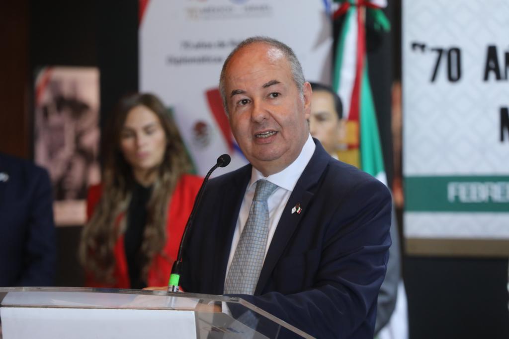 70 años de relaciones diplomáticas México-Israel, muestra fotográfica sobre lazos entre ambos países